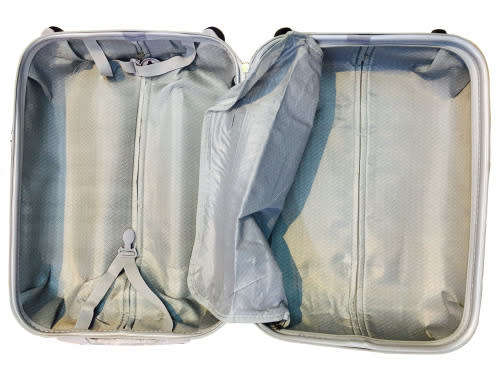 Set of 4 Suitcases Trolley Bag, ABS Trolley Luggage with Universal Wheels - Blue