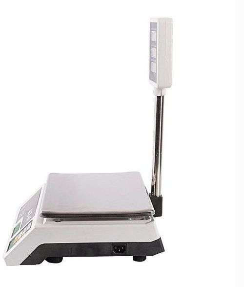 40KG Digital Price Computing Retail Weight Scale Shop Commercial Rechargeable (Black)