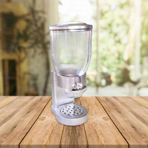 Totally Home 500mgs Cereal dispenser with Portion Control - Silver