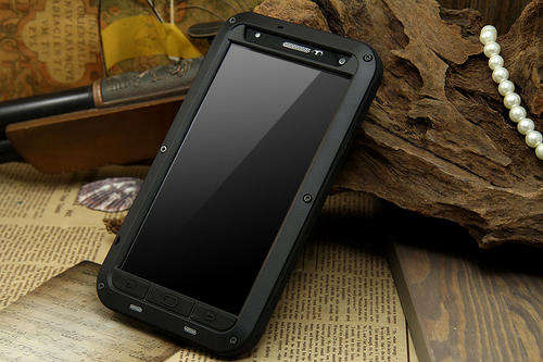 SAMSUNG Galaxy S4/S3/LOVE MEI Extreme Case - With Corning Gorilla Glass 3 Screen Protection