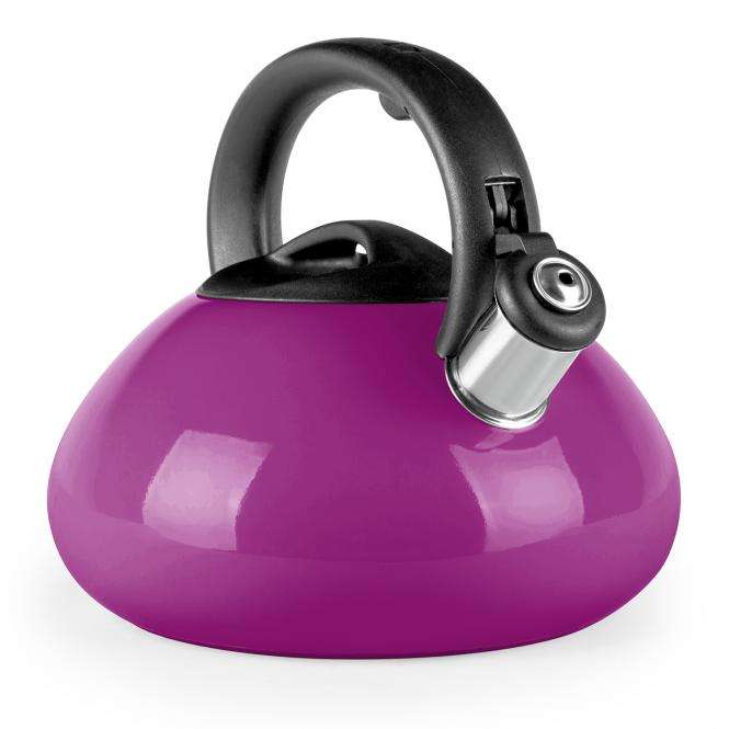 *** WHISTLING KETTLE*** PURPLE COLOURS***3.0L**** WORKS ON INDUCTION ALSO