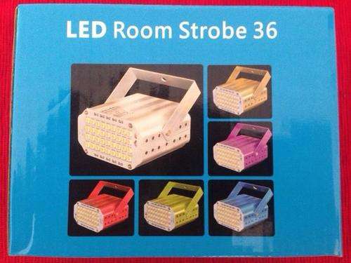 36pcs White Color 5050 LED Lamps Metal Shell Flash Light Stage Effect Home Party Room LED