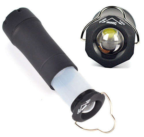 Aluminum Multi purpose cycling telescopic light, with bicycle mount included