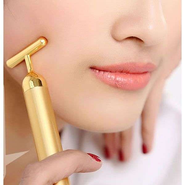 **BARGAIN** Gold 24K massage plated energy bar | Reduces wrinkles | Beautiful skin