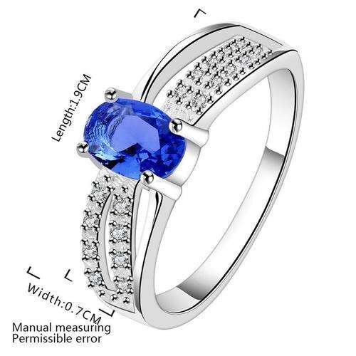 **Exquisite Oval Tanzanite with Accent diamonds White Gold Diamond Engagement Ring**