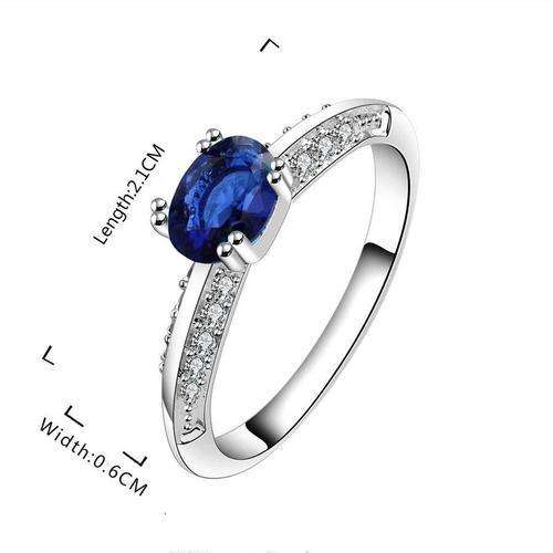 **Beautiful Oval Tanzanite with Accent diamonds White Gold Diamond Engagement Ring**