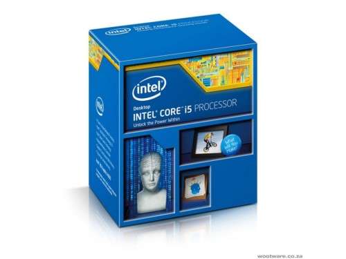 Intel i5-4690 LGA1150 Socket 22nm Quad Core 3.5GHz Desktop CPU + Cpu Fan