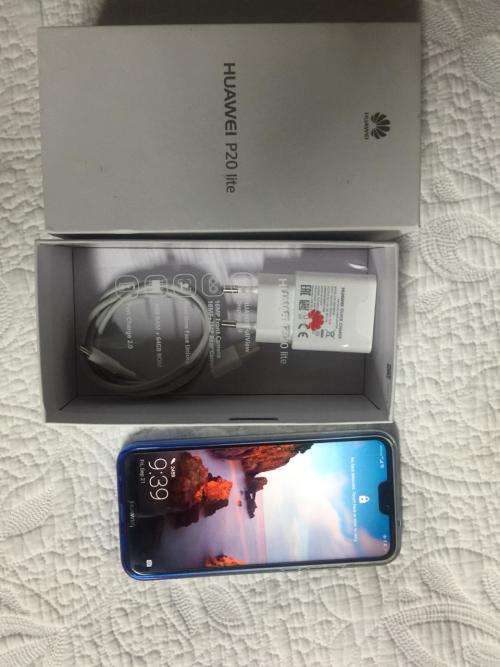 HUAWEI P20 LITE DUAL SIM , LIKE NEW IN BOX 64GB , 4GB RAM  (KLEIN BLUE)