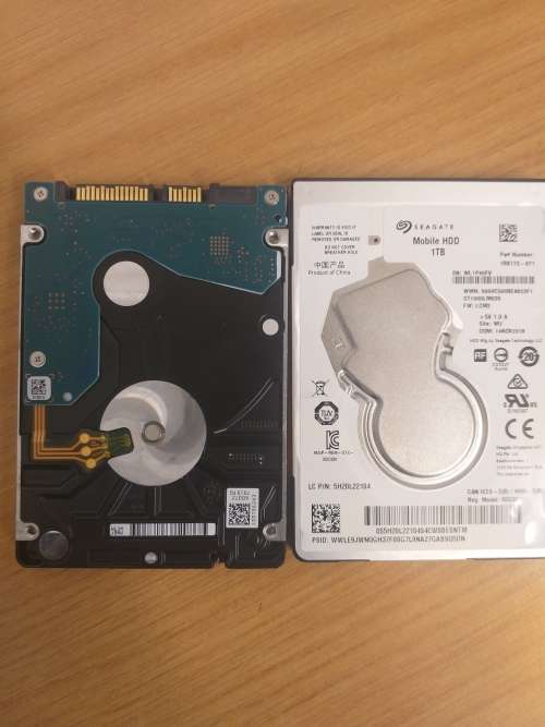 1Tb seagate hard drive  2.5 inches (laptop hard drive)