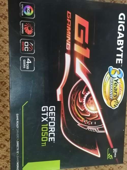 Gigabyte Gtx 1050ti,, 4gb