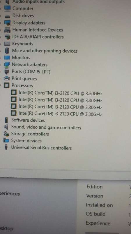 DESKTOP TOWER , CORE I3 , 8GB RAM , 256GB SSD