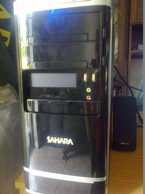 SAHARA DESKTOP+ 19'' LED MONITOR complete system (as new ) 1155 socket