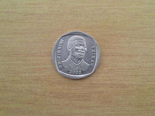Mandela R5 coin 2000