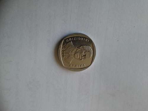Circulated Mandela 2000 R5 coin