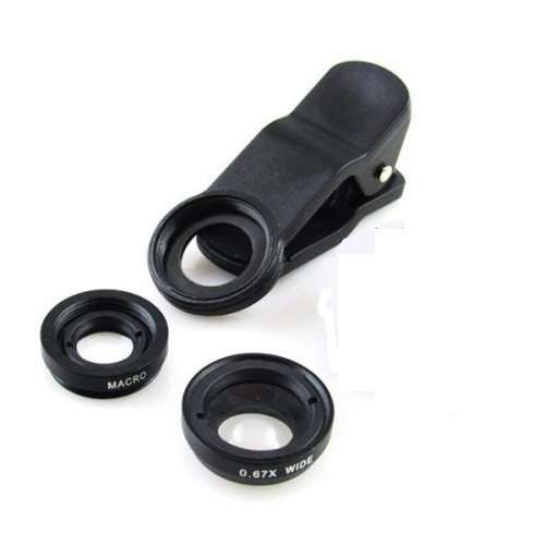 2 in 1 Lens Kit - Macro & Wide - OPEN BOX