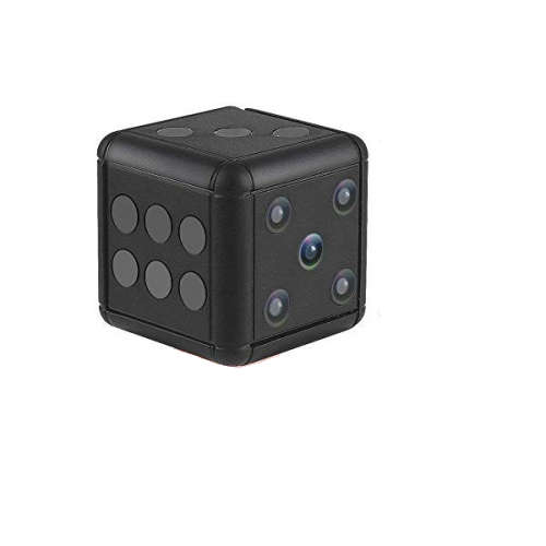Techme SQ16 1080P HD Spy Camera with Night Vision and Motion Detection - OPEN BOX
