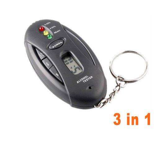 3 in 1 Alcohol Breath Tester Analyzer