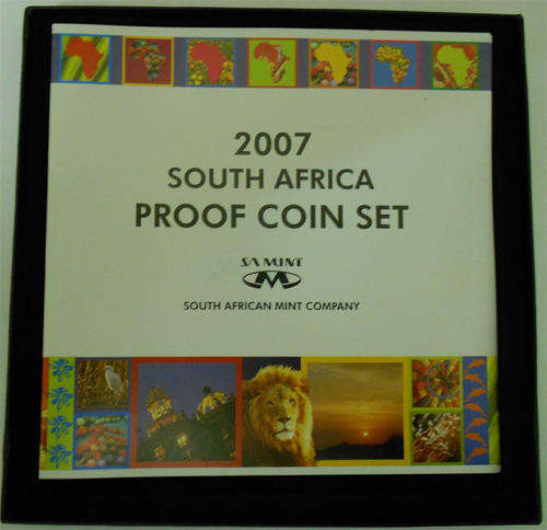 2007 SA Proof Coin Set - Crazy R1 auction