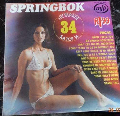Springbok 34 Hit Parade Vinyl/LP