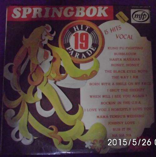 Springbok Hit Parade 19 Vinyl/LP
