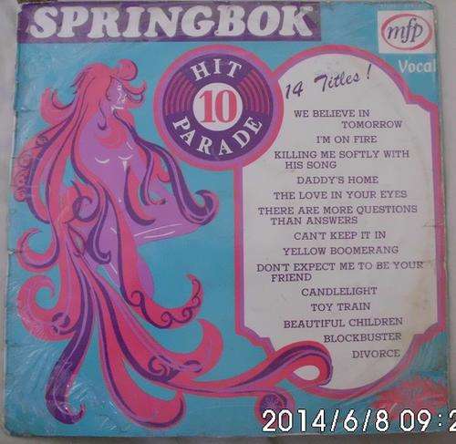 Springbok Hit Parade 10 Viny/LP