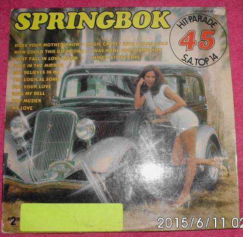 Springbok Hit Parade 45 Vinyl/LP