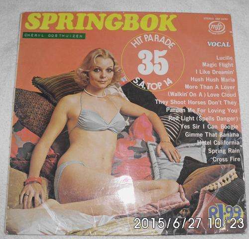 Springbok Hit Parade 35 SA Top 14 Vinyl/LP
