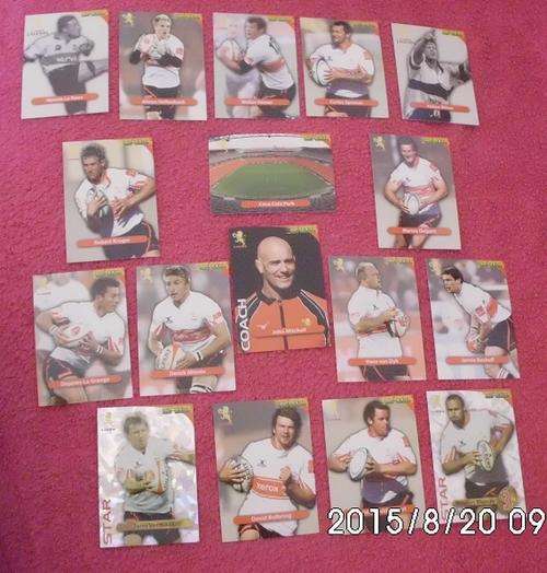 2010 Rugby Trading Cards 17 X Lions Players