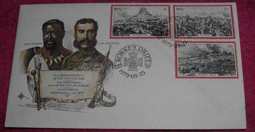 FDC In Commemoration Of The 1879 Zulu War Rorke's Drift 1979-05-25