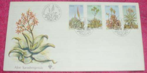 FDC Aloe Karasbergensis Windhoek 1981-08-14