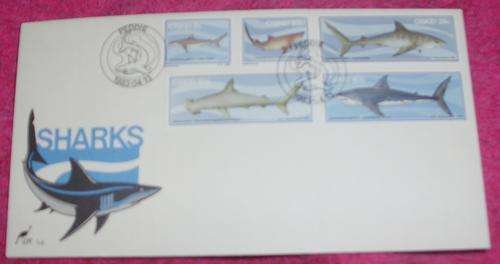 FDC Sharks Peddie 1983-04-13