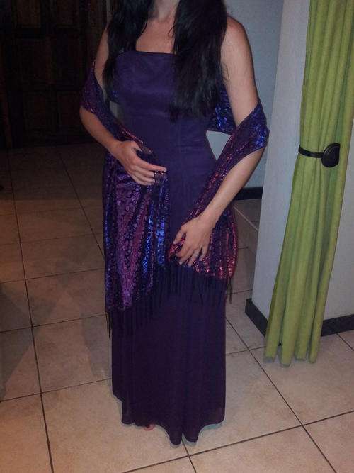 Dress and Shawl - Size 8