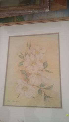 White & Green Flours, Behind Glass. Dot Gibson 280x380