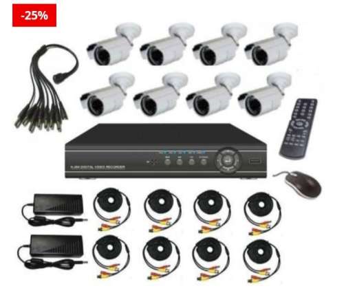 8 CHANNEL CCTV KIT 900TVL - cctv,cctv,cctv,cctv,cctv