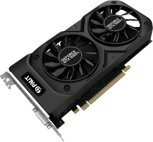 Palit GeForce GTX 1050 Ti Dual OC 4GB GDDR5 128-bit PCI-E 3.0 Desktop Graphics Card