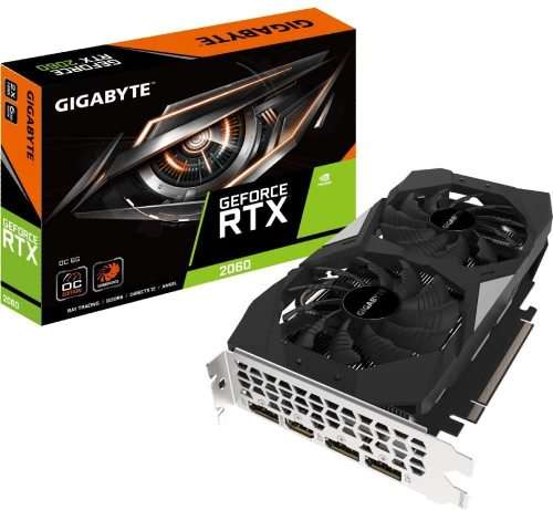 Gigabyte GeForce RTX 2060 D6 6G