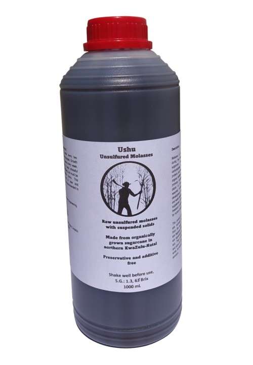 2 x 1L Ushu Unsulfured Molasses