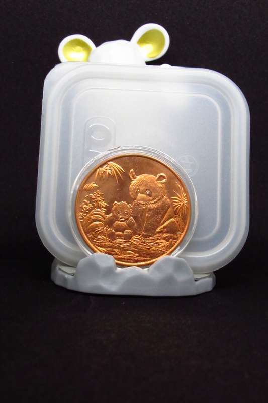 3x 1 OZ copper coins + 2x 5 gram Copper bars