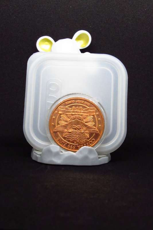 3x 1 OZ copper coins + 2x 5 gram Copper bars