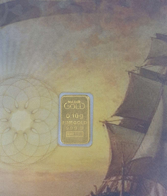 KARATBAR CASHGOLD CARD - GOLD 999.9 PURITY (24CT) - .10g