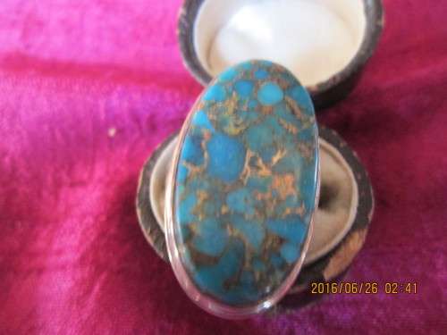925 Silver Turquoise Ring