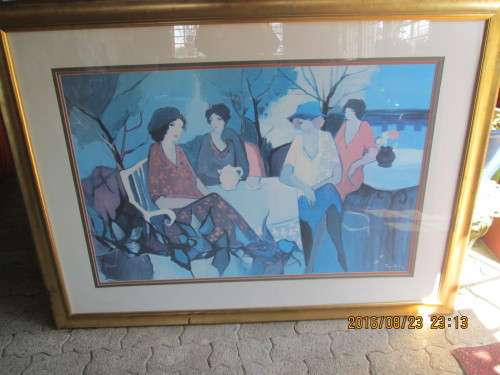 Large Print of Ladies at Tea