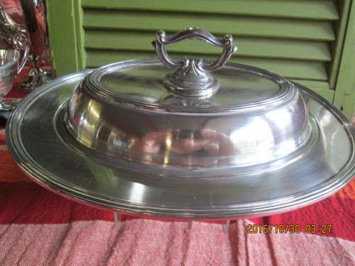 Silver Plated Vegetable Dish