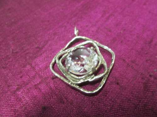 Large Bling 925  Pendant