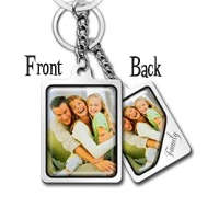 Personalized Photo Key Ring: Portrait Shape