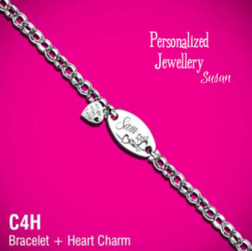 Personalized Plated Chain Bracelet