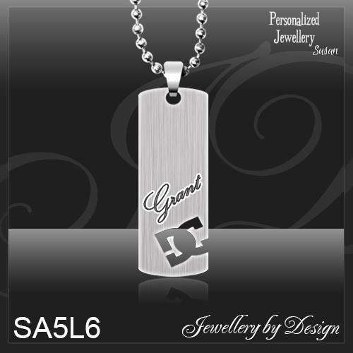 Personalized Stainless Steel Necklace