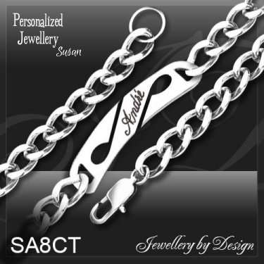 Personalized Stainless Steel Chain Bracelets Club