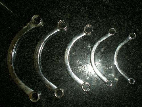 Snap On - Set of Ring Spanners (Moon Spanners) LifeTimeGuarantee. REDUCED