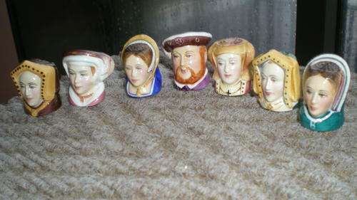 Set of Thimbles Henry V111 & his 6 Wives